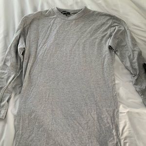 Grey tshirt dress